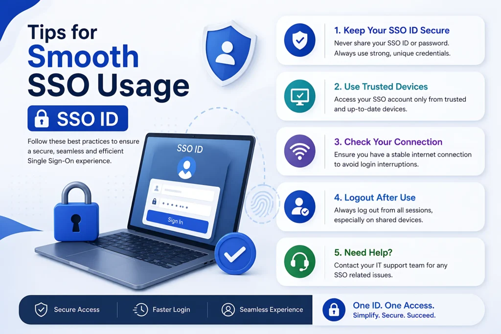Tips for Smooth SSO Usage